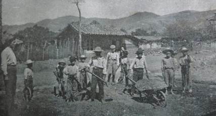 Huerta escolar, Taras, Cartago